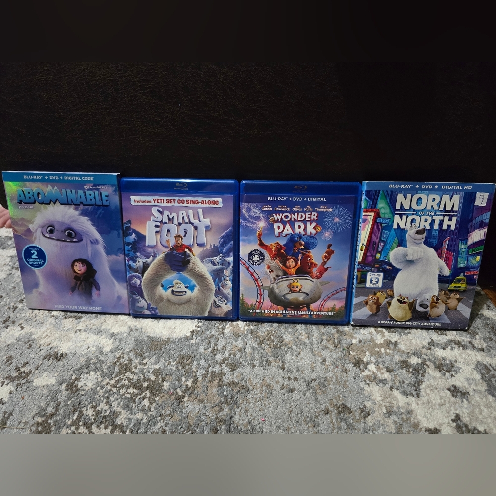 4 Kids Animated Movies Bundle